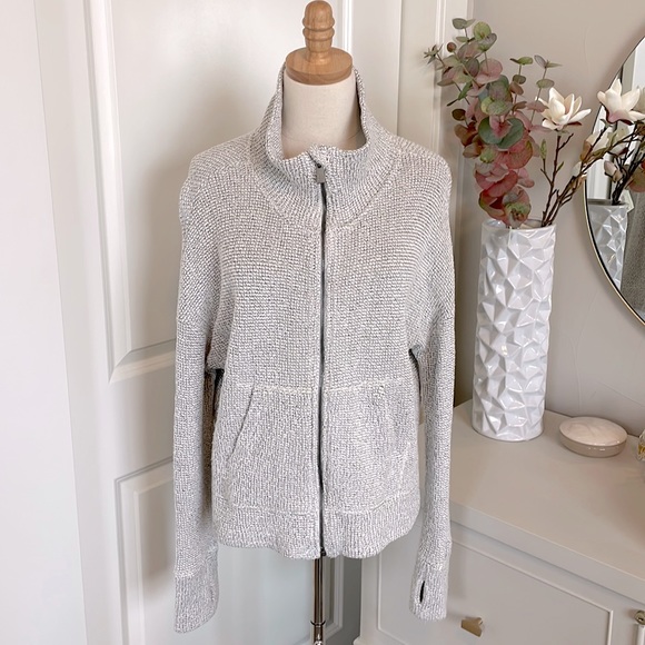 SWEATY BETTY | Restful Bouclé Jacket | Size XS - Picture 3 of 8